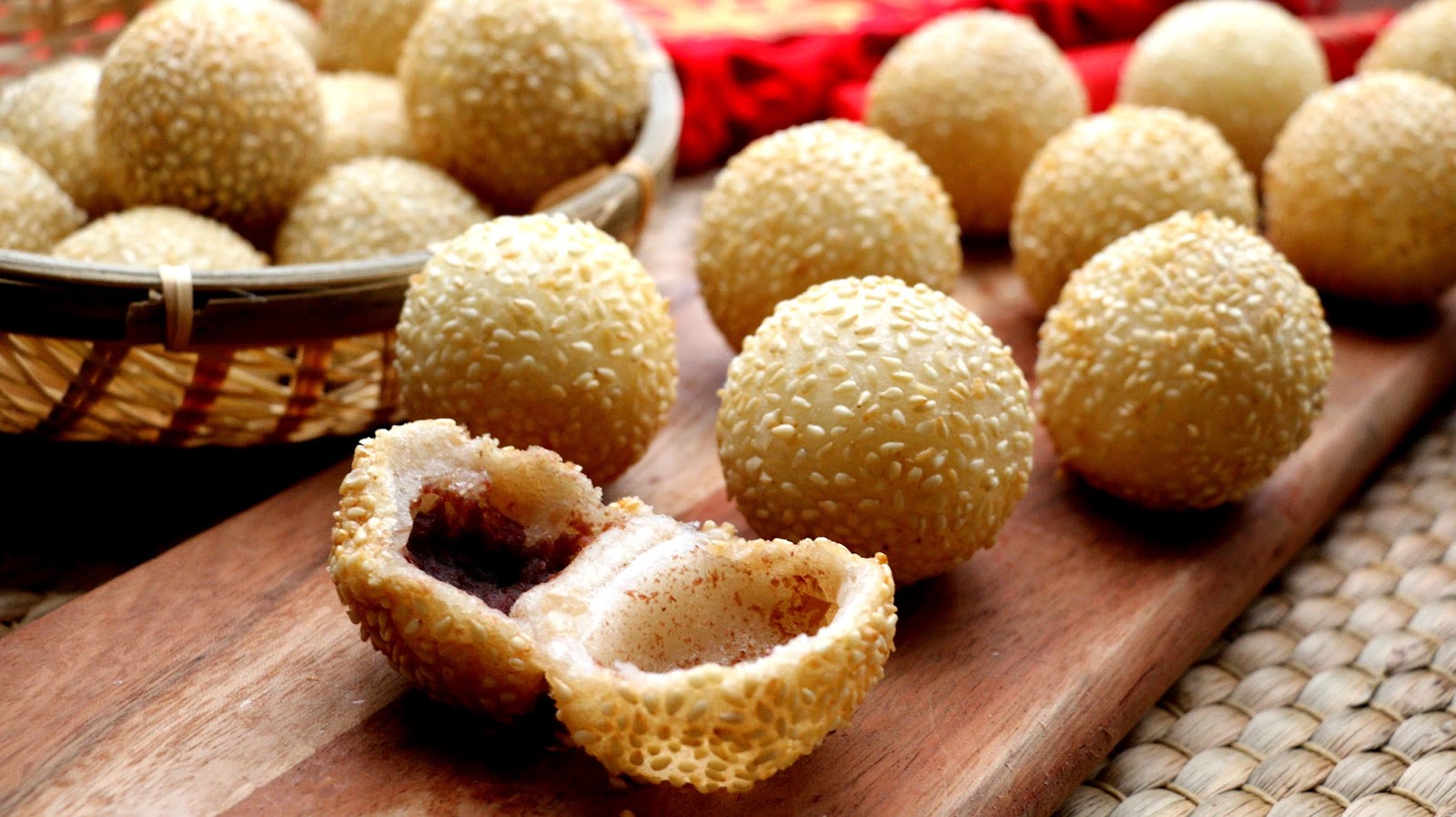 Josephine's Recipes Super Crispy Sesame Balls Street Food You Can
