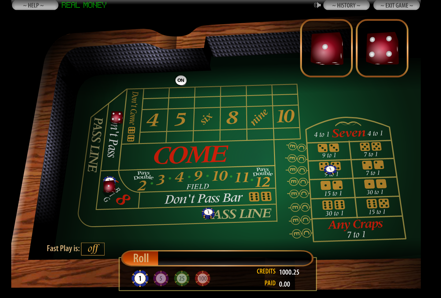Craps craps