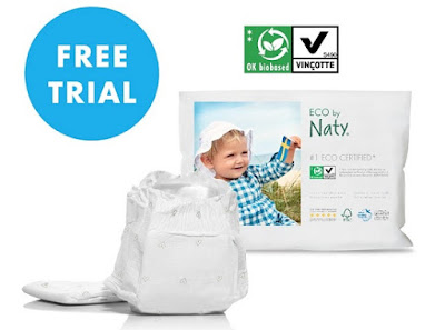 free Certified ECO Nappy Samples, sent to your home free of charge Image: free Certified ECO Nappy Samples, sent to your home free of charge