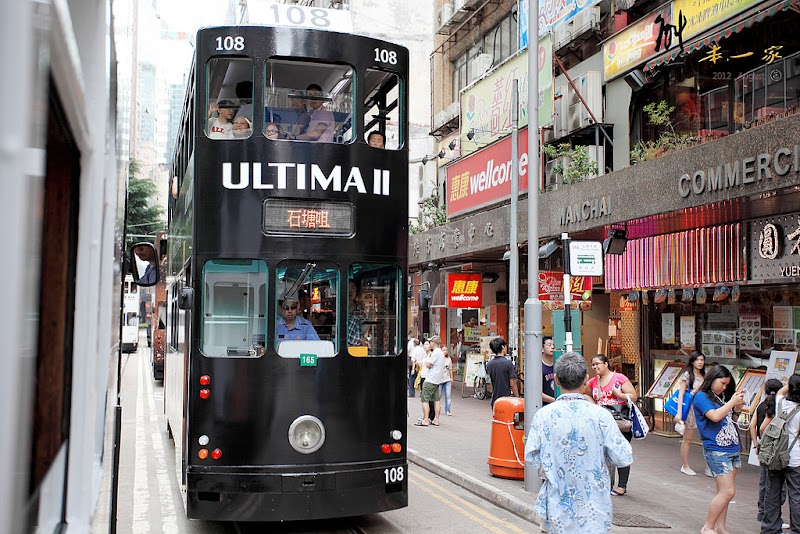 香港旅遊-軌道電車|擁有百年歷史的叮叮車