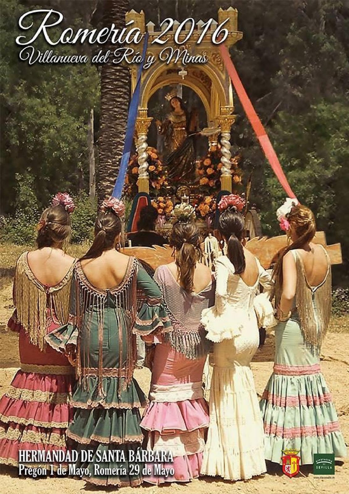 Sevillaneando Romería en Villanueva del Río Y Minas 2016