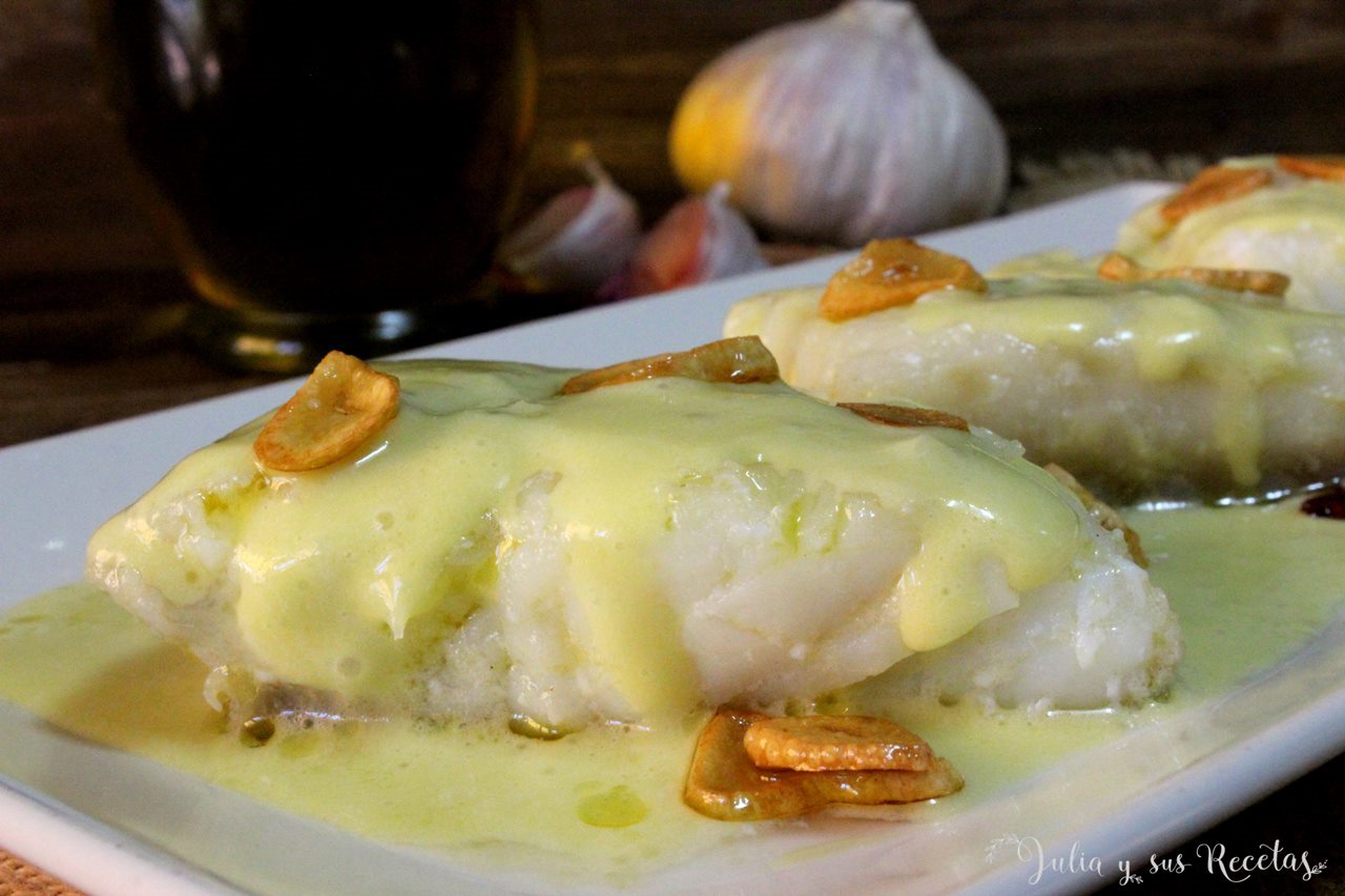 JULIA Y SUS RECETAS Bacalao al pil pil