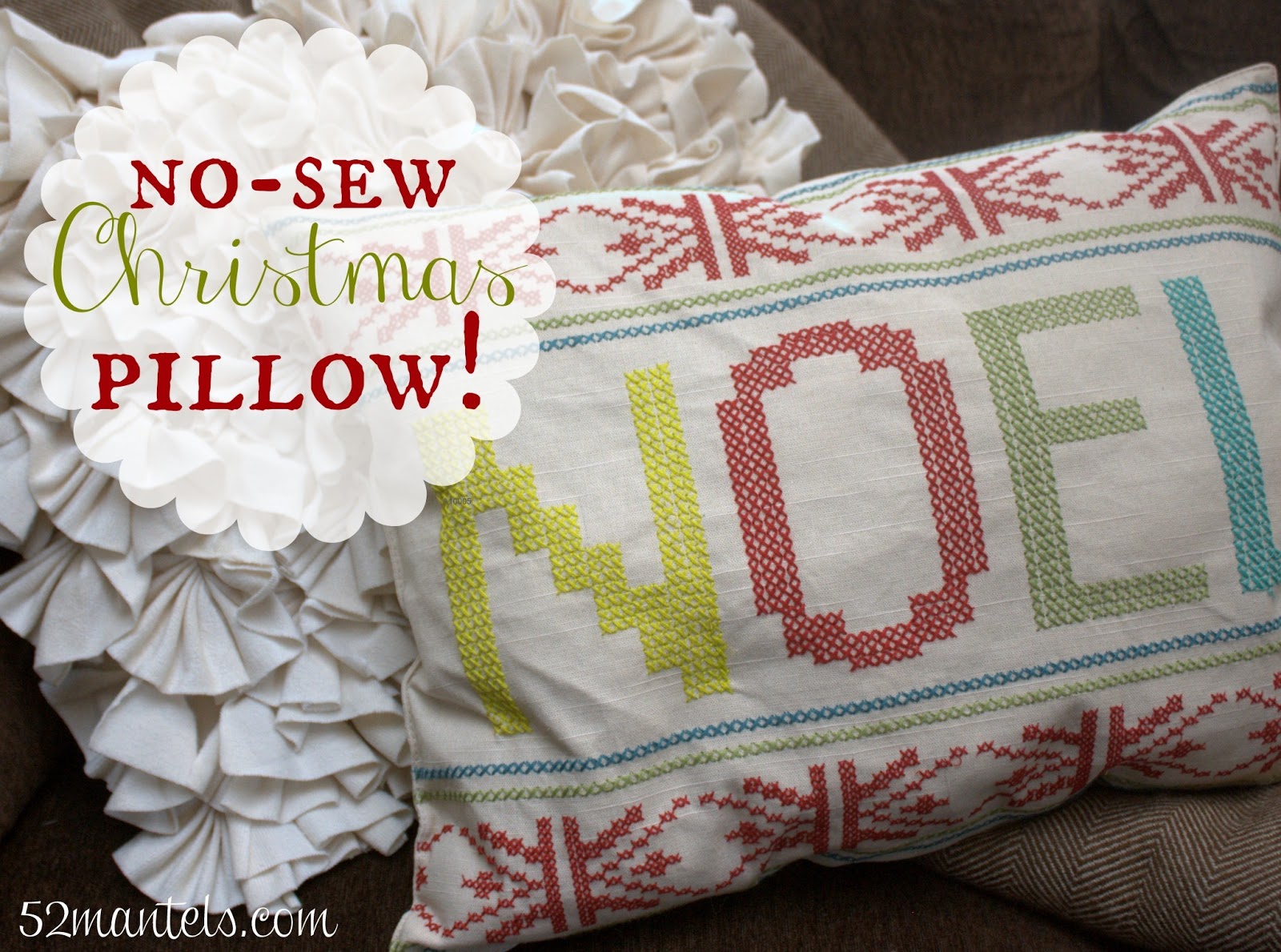 Sew Christmas Pillow