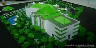 perencanaan perpustakaan al markaz Makassar