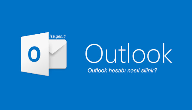 outlook hesap silme