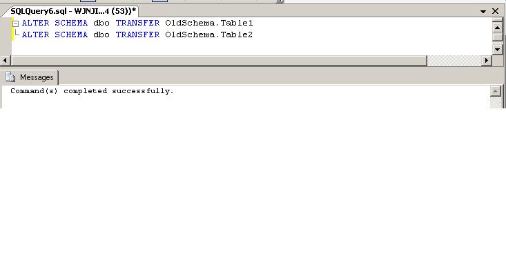 Jadi s sql dba corner how to change schema name for all tables in sql 