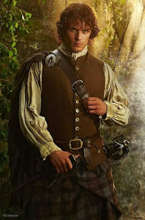 Sam Heughan as Jamie Fraser - Outlander