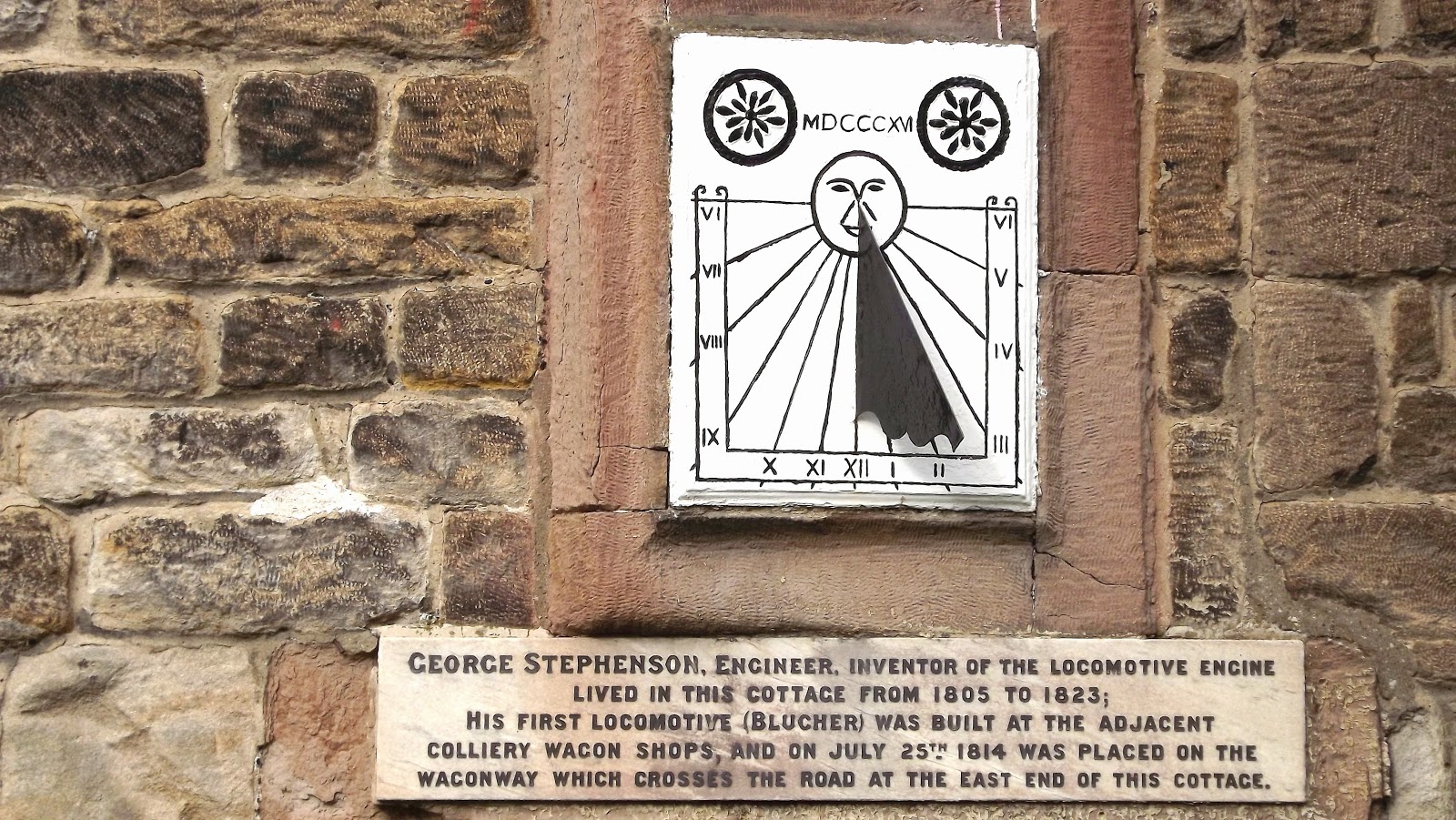 Northumbrian Images George Stephenson S Dial Cottage
