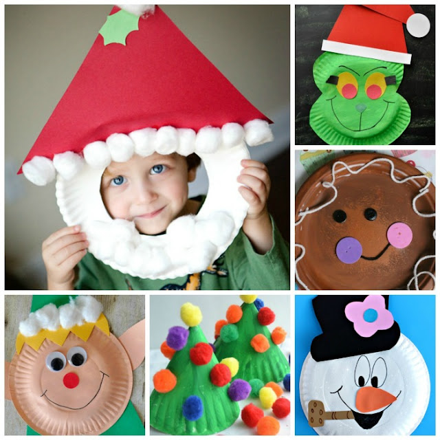 20 EASY & FUN PAPER PLATE CHRISTMAS CRAFTS