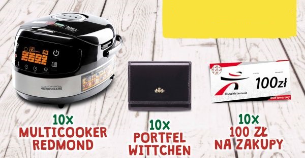 Wygraj Multicooker Redmond Konkurs