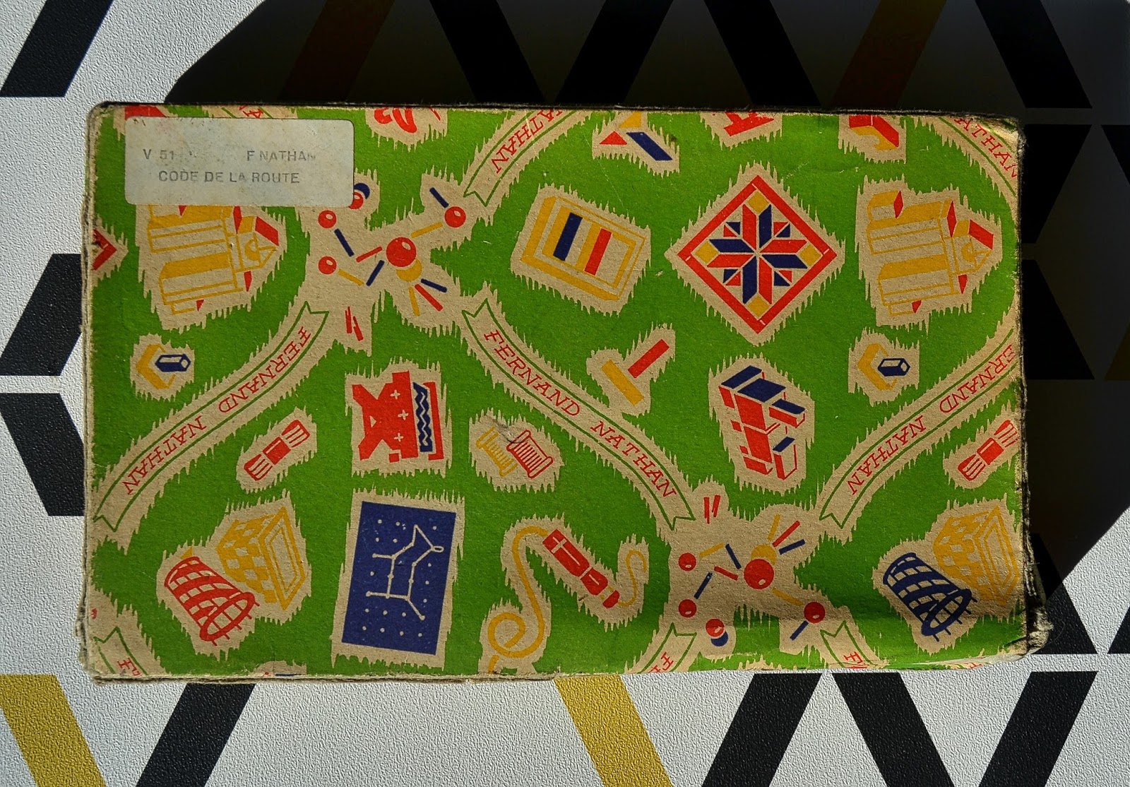 Vintage Lifestyle Concept Store ANCIENS TAMPONS D’ÉCOLIER , ANNÉES 1960 , FERNAND NATHAN