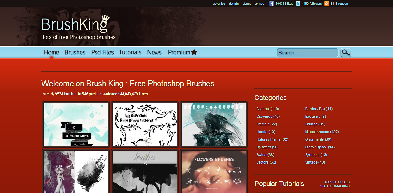 Situs untuk Download Brush PhotoShop Terbaik Gratis Situs untuk Download Brush PhotoShop Terbaik Gratis