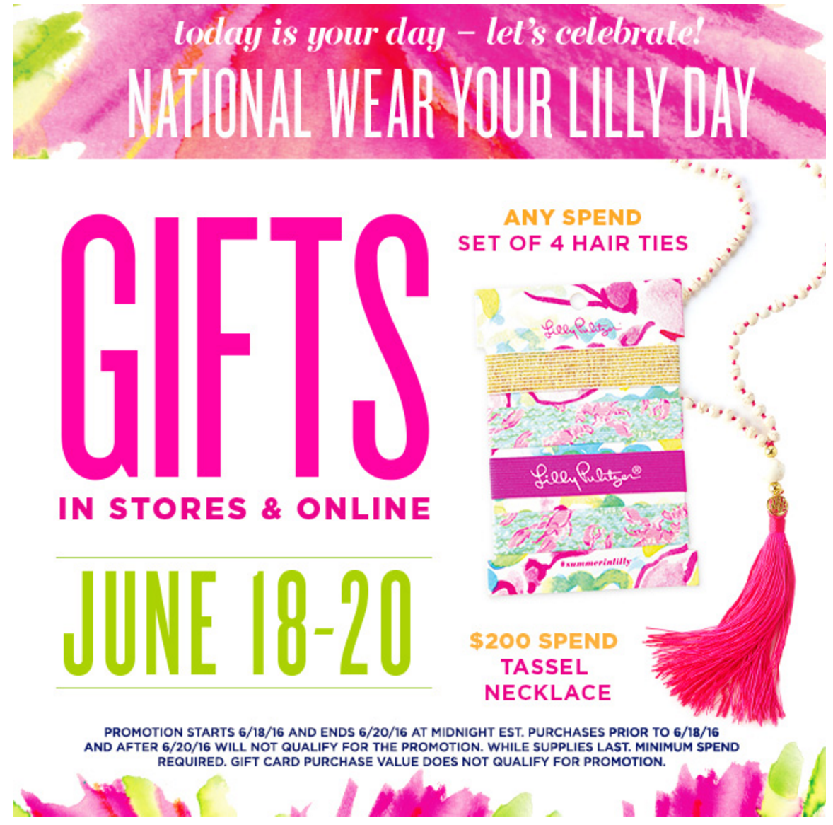 National Wear Your Lilly Day!