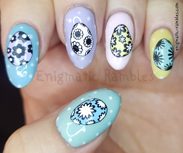 Easter Eggs Spring Nails easter-egg-spring-nails