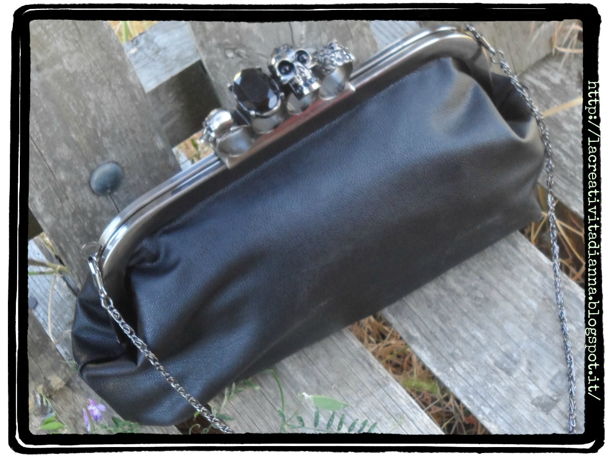 La Creatività di Anna!!! OASAP CLUTCH BAG & EARRINGS ANGEL WING.