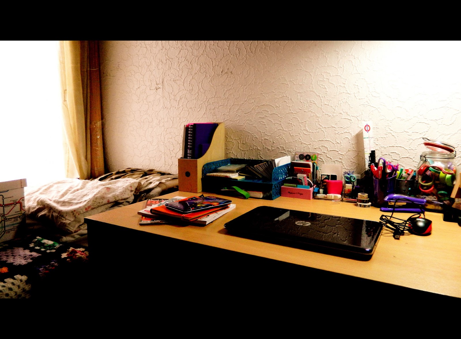 A Tour Around My Home Office office desk