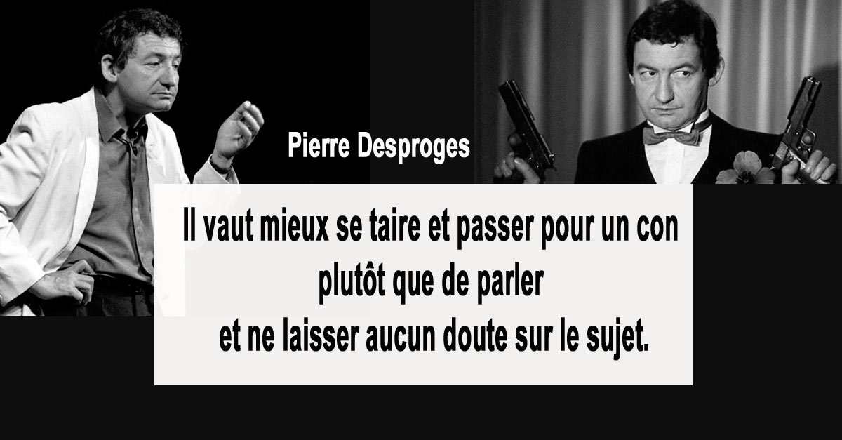 Pierre Desproges Citations 49+ Gratuit Citeonweb