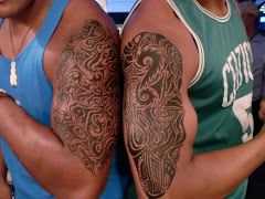 Tribal "Tattoos" Face Painting Style