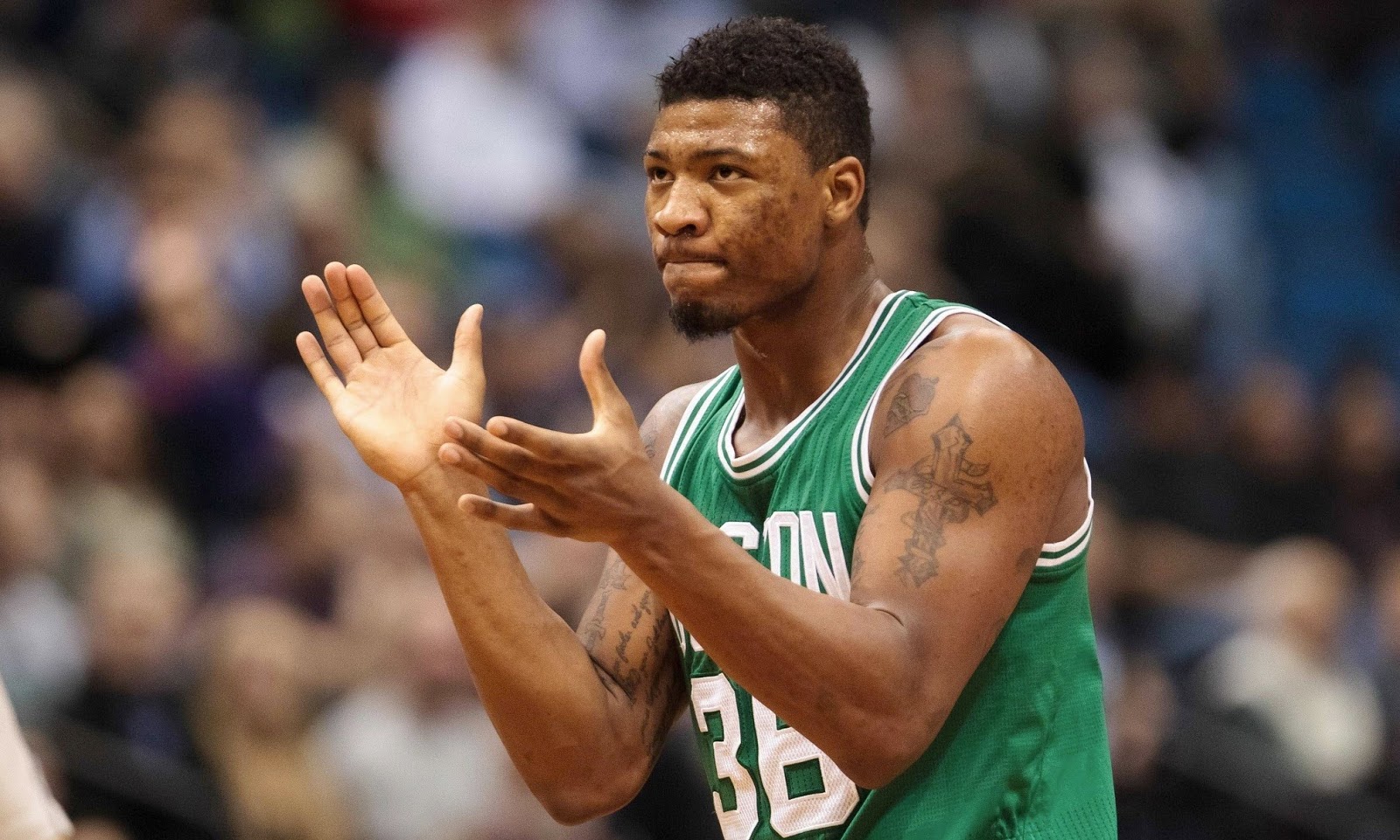 Marcus Smart Boston Celtics Game-Used Jordan Brand #36 Jersey vs