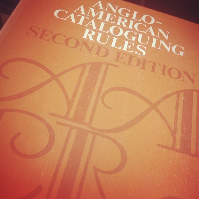 Anglo-American Cataloguing Rules Book