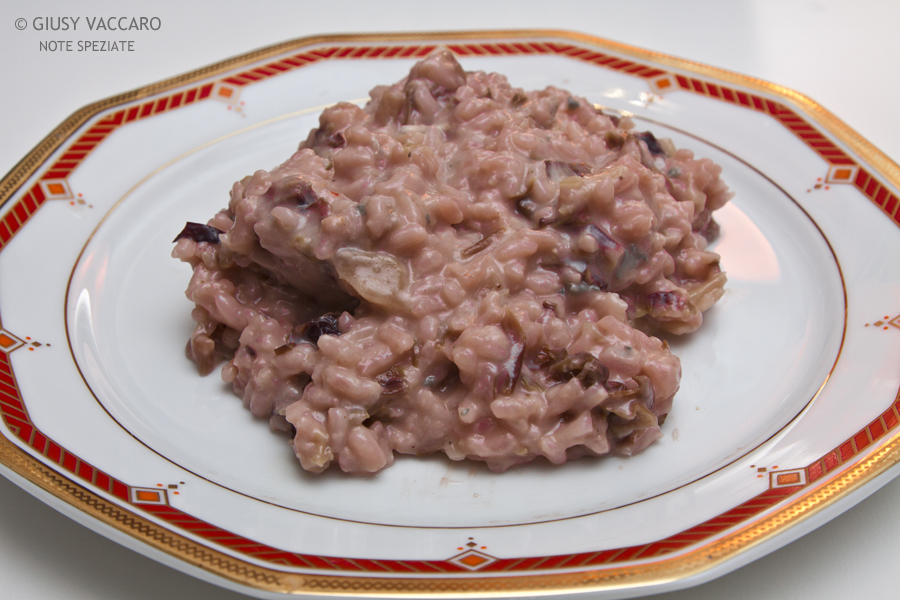 Risotto radicchio e Note Speziate