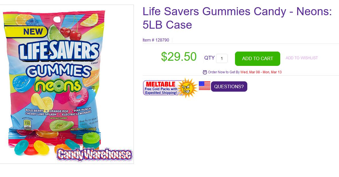Sometimes Foodie Coming Soon Lifesavers Gummies COOLERS & NEONS