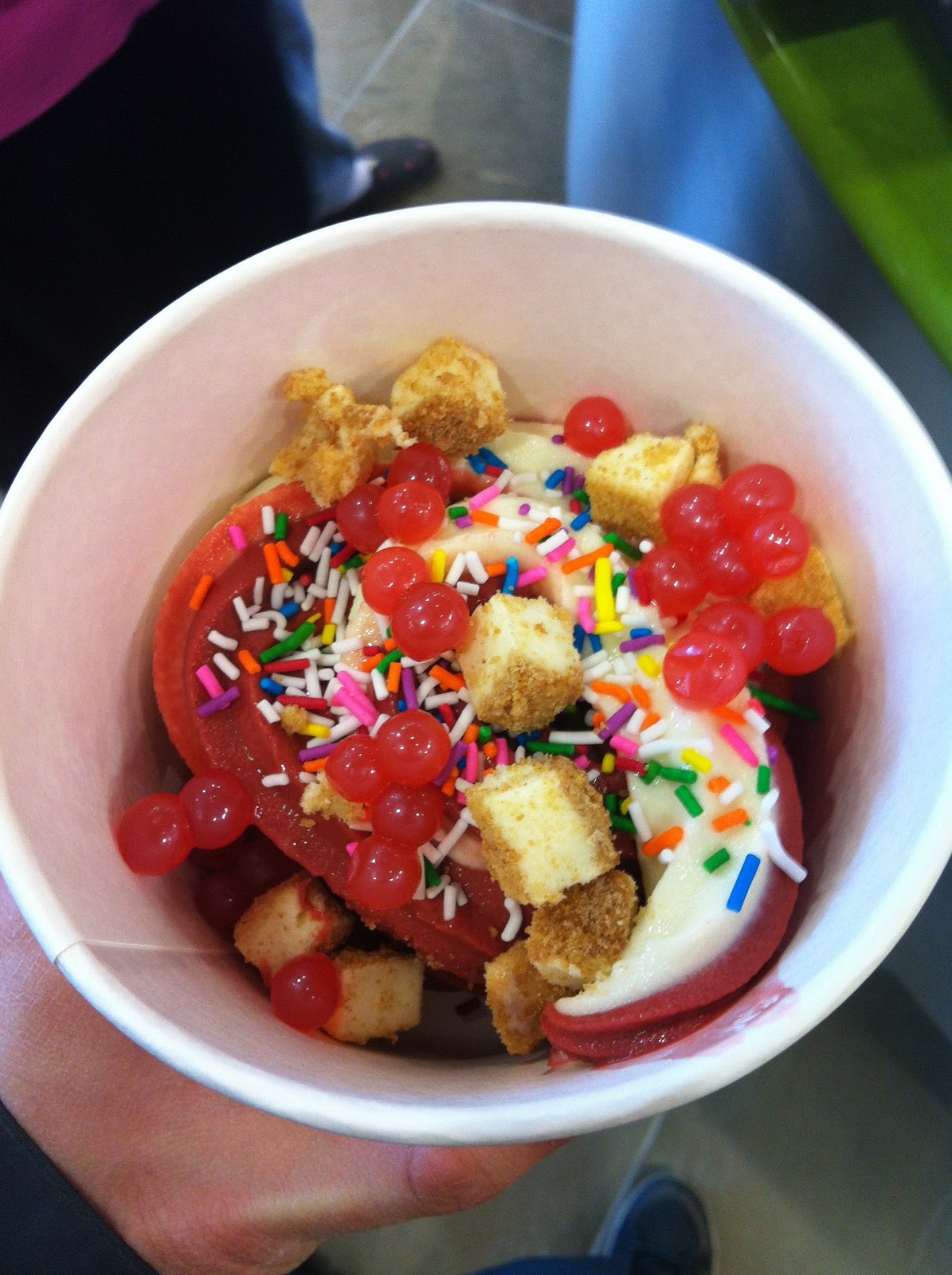 All Eric Can Eat Menchies Frozen Yogurt Edmonton, AB