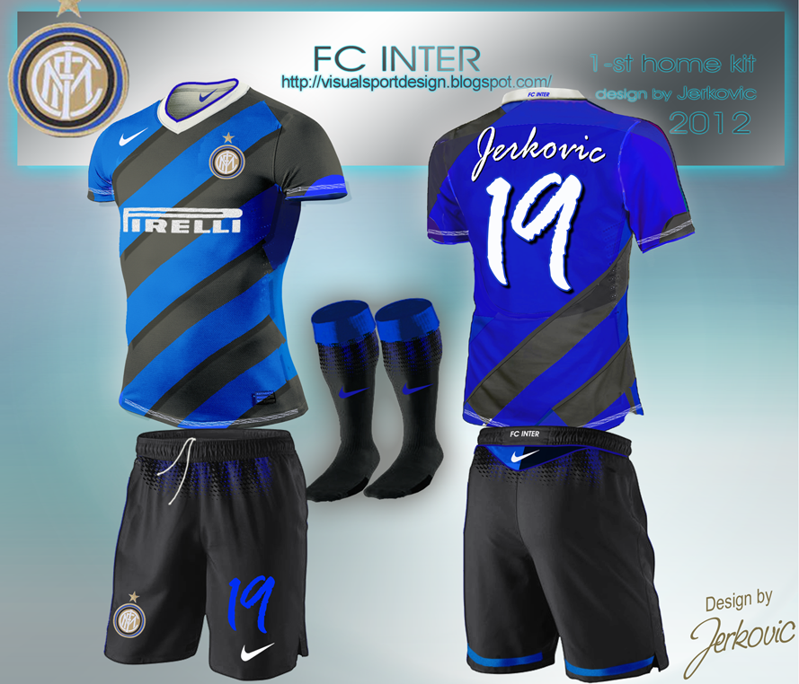 Visual Sportwear Unique Design: FC INTER MILANO