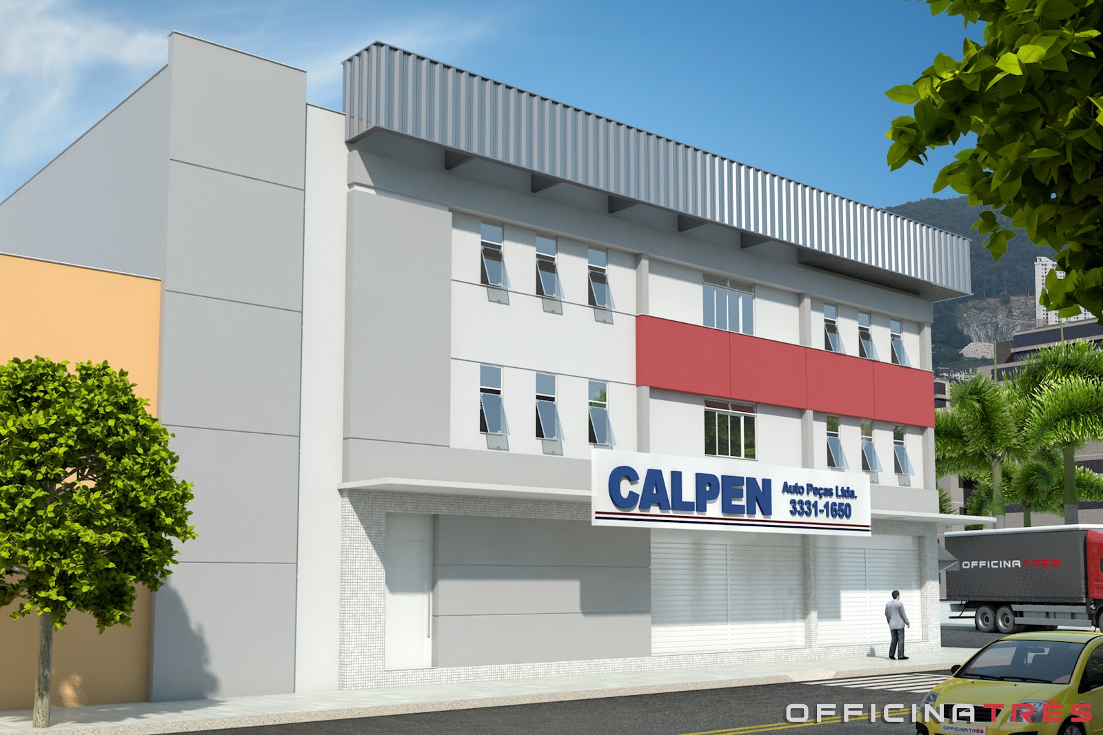 OfficinaTrês: Reforma Calpen Autopeças - Matriz