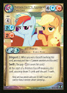 My Little Pony Rainbow Dash & Applejack, Two Cool Defenders of Equestria CCG Card