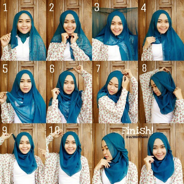 Tutorial hijab simple untuk ke kantor 365027 Tutorial hijab simple untuk ke kantor 365027