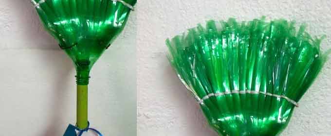  Sapu  dari  Botol  Plastik  Cara Mudah
