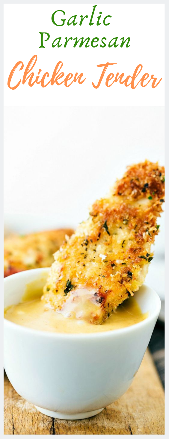 GARLIC PARMESAN CHICKEN TENDERS Healthy Recipes Clean Eating