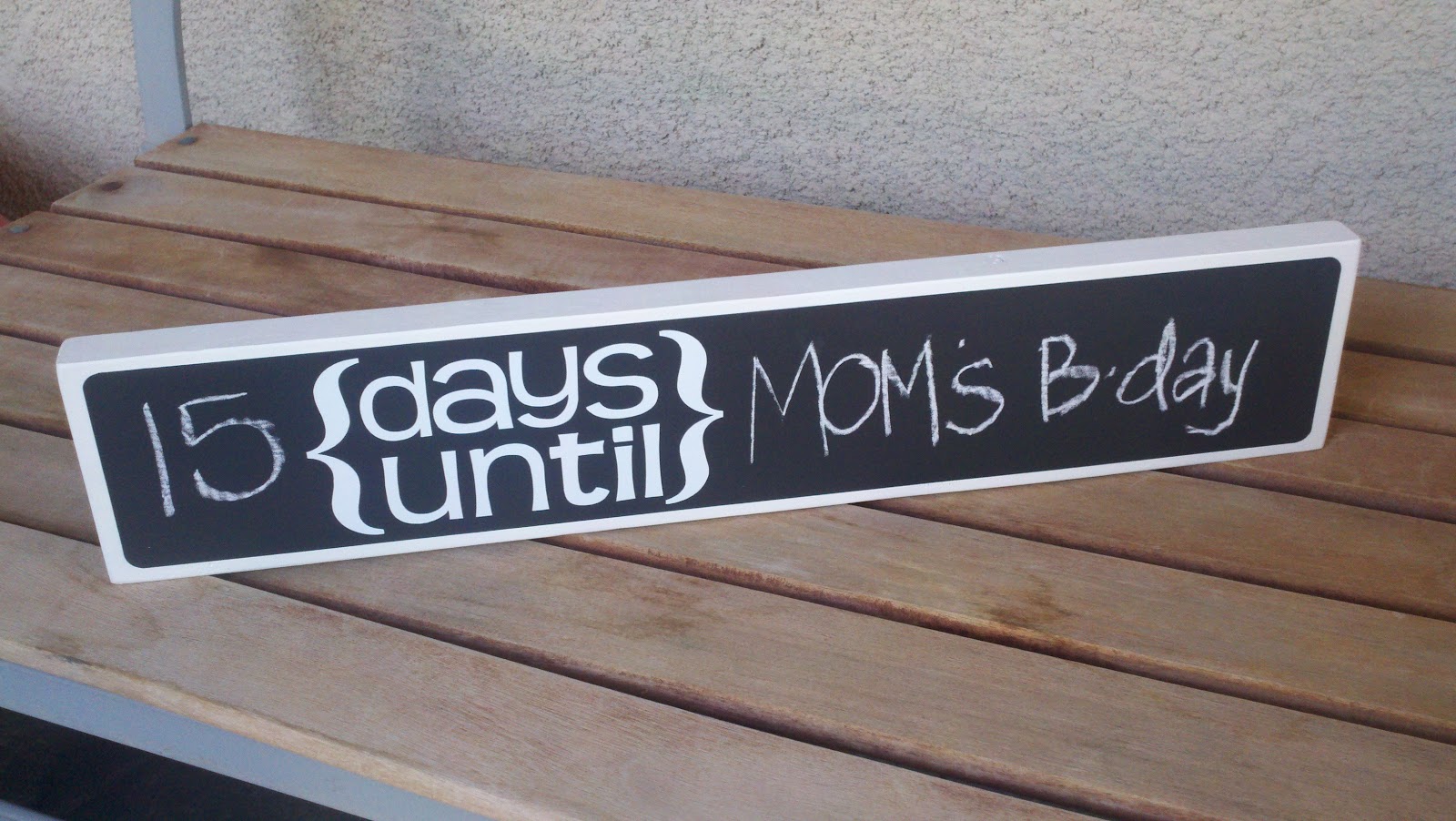 bayberry creek Crafter Days Until Chalkboard