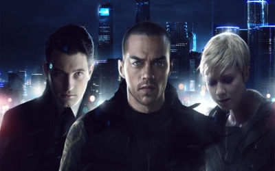 Detroit Become Human 3 Personnages - Fond d'Écran en Full HD 1080p
