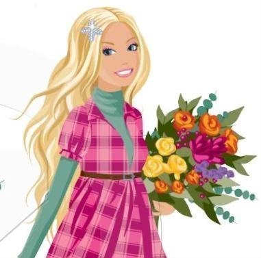 Barbie florista girls ♥♥♥♥