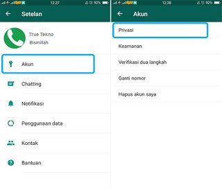Cara Menghilangkan Status Online di Whatsapp