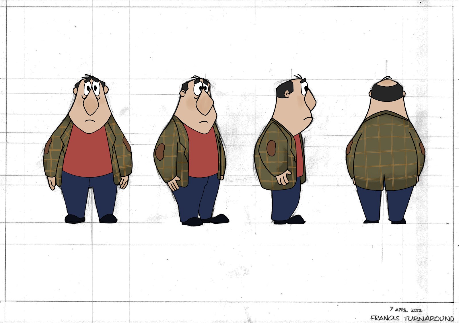 THE GREEDY PENCIL: Francis character design!