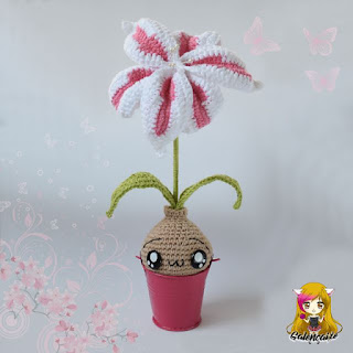 PATRON GRATIS FLOR AMGURUMI 33508 PATRON GRATIS FLOR AMGURUMI 33508