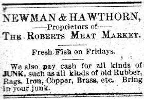 Newman & Hawthorn 1901 ?? Ad