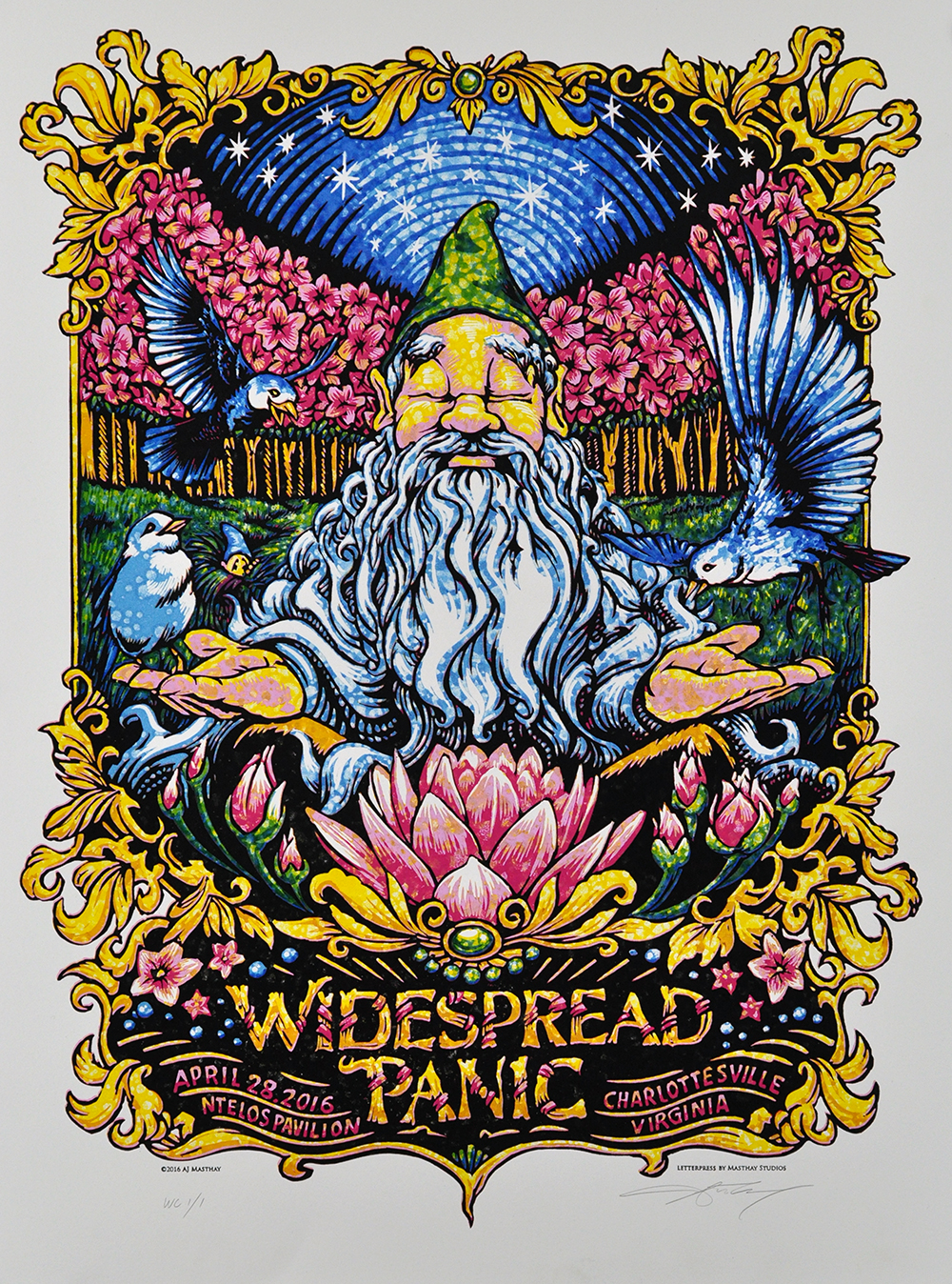 Inside The Rock Poster Frame Blog Aj Masthays Widespread Panic