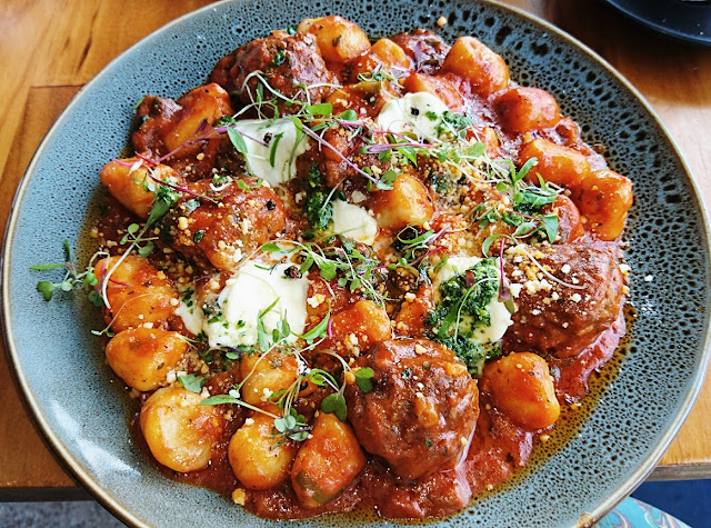 The Butler's Pantry, Rowville, lamb meatballs and gnocchi