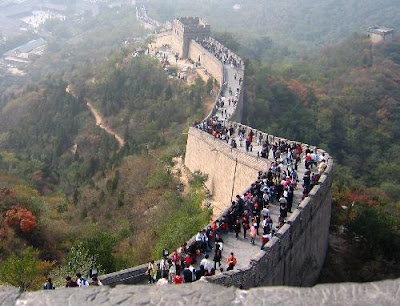 La gran muralla China, en peligro
