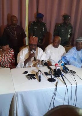 PDP Governor forum Choose Sen. Ahmed Makarfi as their caretaker national chairman and Sen. Senator Ben Obi as secretary of the party