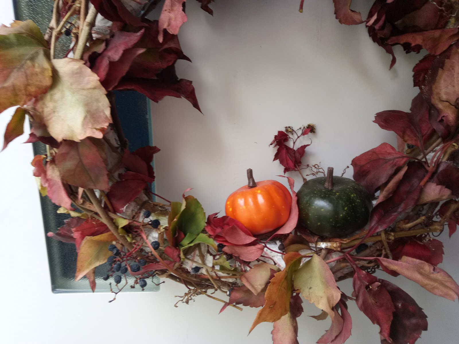 DIY - Couronne de porte d'automne