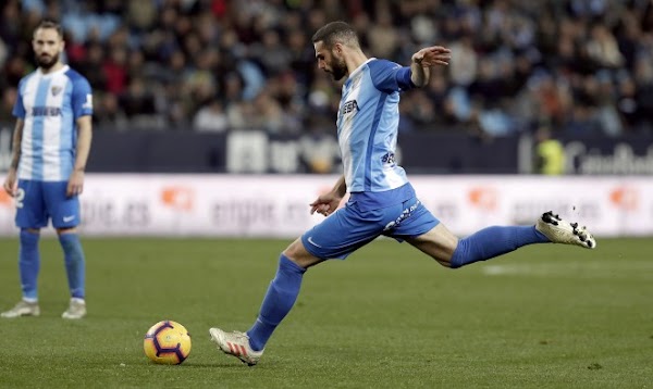 Málaga, Lombán se perderá el choque ante el Oviedo