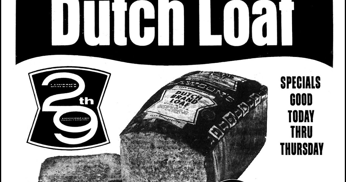 Brady's Bunch of Lorain County Nostalgia Lawson's Dutch Loaf Ad May