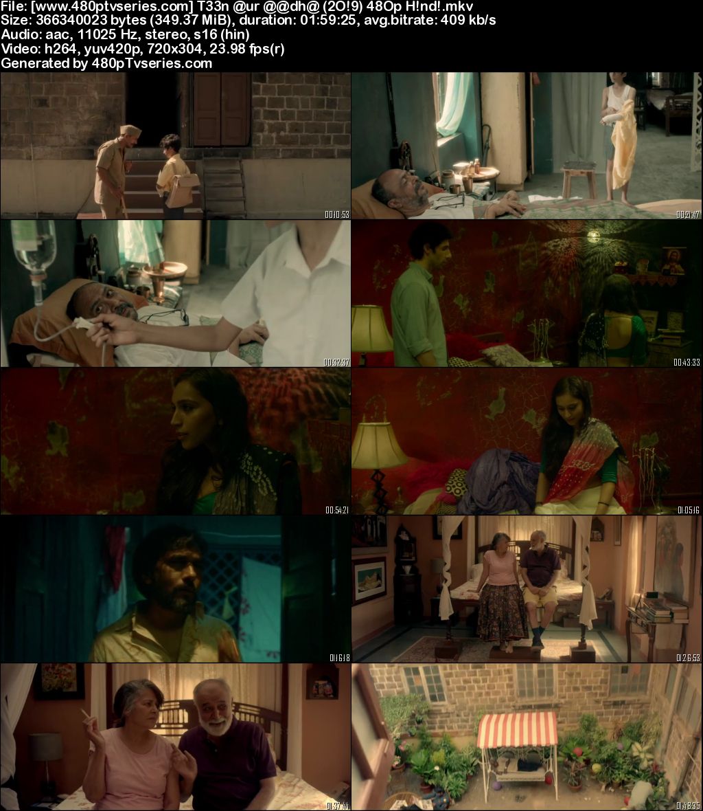 Teen Aur Aadha (2018) 350MB Full Hindi Movie Download 480p HDRip Free Watch Online Full Movie Download Worldfree4u 9xmovies