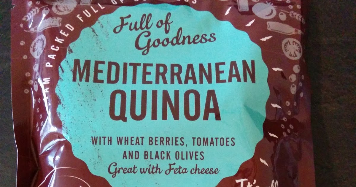 The Excited Eater Aldi Full of Goodness Mediterranean Quinoa with