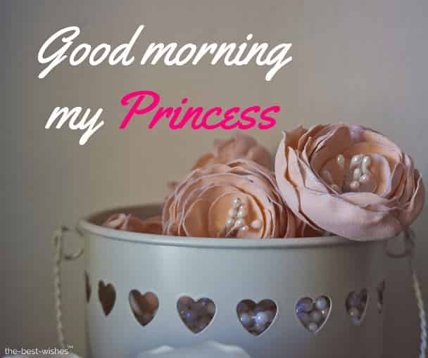 good-morning-my-princess-with-roses good morning my princess with roses